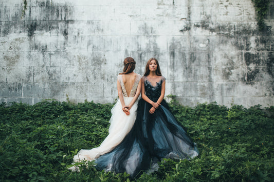 It's Not Just Black and White....BRIDAL DRESS SPOTLIGHT: MYWONY